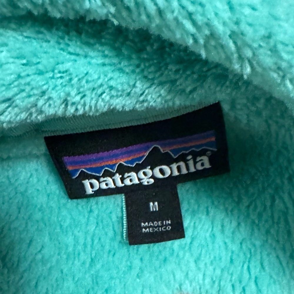 Patagonia Retool Snap T Pullover in aqua Size Medium - Picture 3 of 6